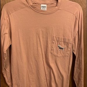 Long sleeve PINK tee